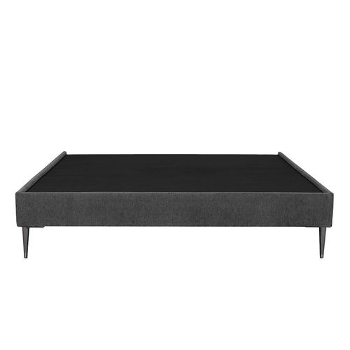 Base Cama Slim Matrimonial Rogga Gris Carbon RGH
