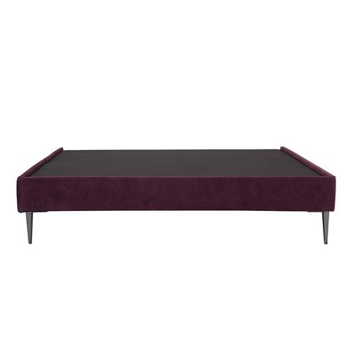 Base Cama Slim Matrimonial Rogga Morado RGH