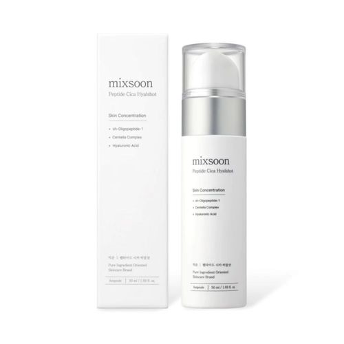 Suero Facial Antiedad Reafirmante y Regenerador Peptide Cica Hyalshot Mixsoon 50ml