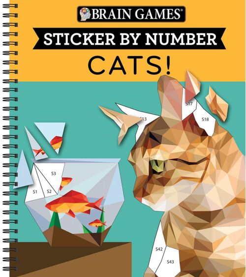 Libro de Pegatinas de Gatos – Publications International