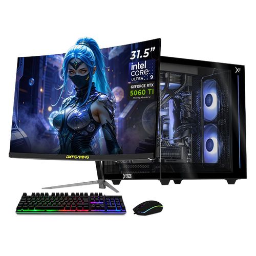 Xtreme pc ia rtx 5060 ti ultra 9 32gb 1tb monitor 31.5 bk