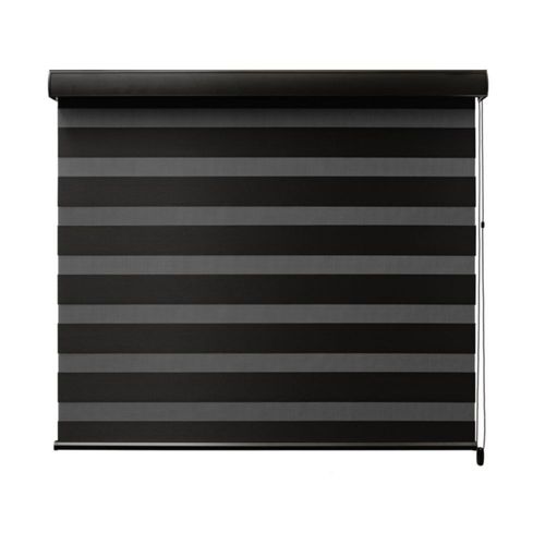 Persiana Decoking Sheer Elegance Dimout 120cm ancho x160cm alto Negro