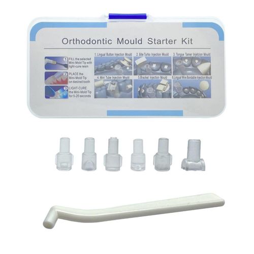 Kit de Moldes Ortodónticos SeeFDENT – Set Inicial de 6 Moldes