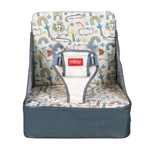 Asiento Elevador Nuby Easy Go con Arnés de 3 Puntos - Beige