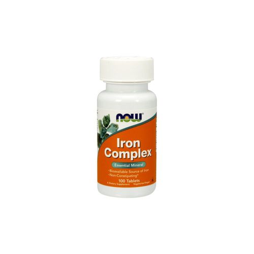 Hierro now iron complex 100 tabletas