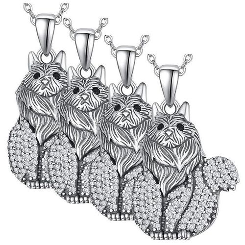 Cadenas con Dijes de Gatitos MXBGH-004 CatNeck01 Collares con Dije