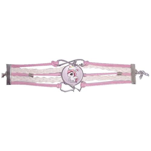 Pulsera Trenzada de Moda para Niña MXFSB-001 UnicornBand01 Pulsera de Colores Super Regalo