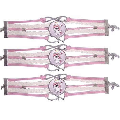 Pulseras Bonitas para Niña MXFSB-003 UnicornBand01 Pulsera de Colores Super Regalo