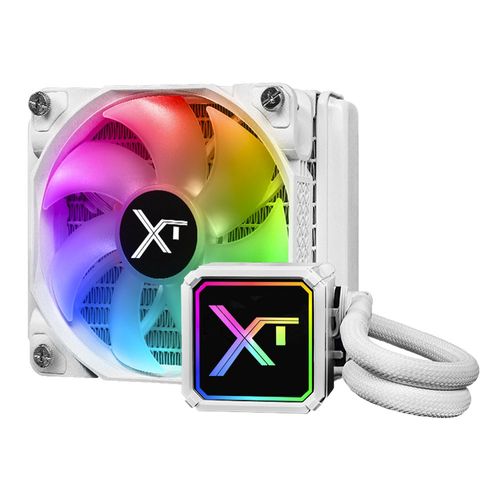 Enfriamiento liquido xtreme pc gaming aqua force 120mm argb blanco
