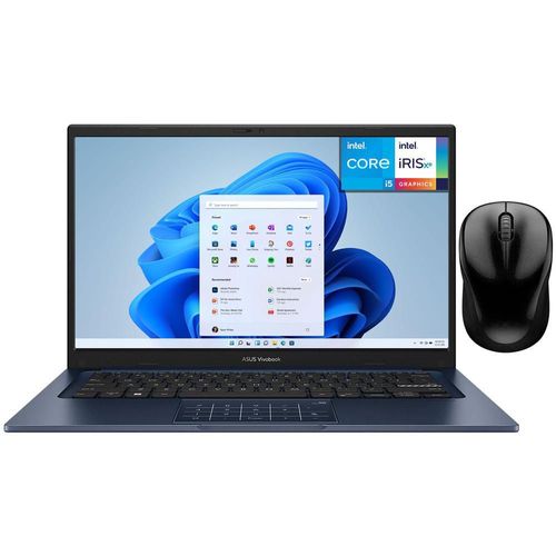 Laptop asus vivobook 14 core i5 24gb ssd 512gb 14 + mouse