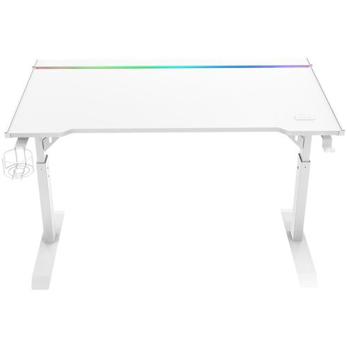 Escritorio acteck ed757 altura ajustable rgb porta vaso wht