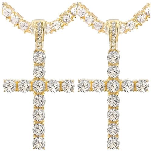 Cadenas para Obsequio MXODE-002 SacredDiamon08 Cadenas con Cruz de Fe