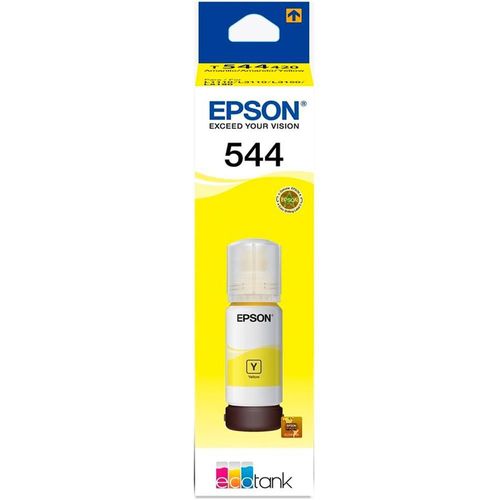 Botella tinta epson t544 l1110 l3110 l3150 l5190 amarillo 65ml
