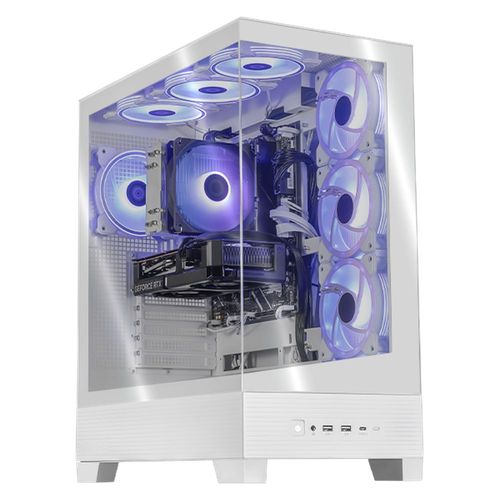 Xtreme pc rtx 5060 ti core ultra 7 16gb ddr5 ssd 1tb white