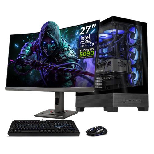 Xtreme pc ia ultra rtx 5090 core ultra 9 32gb 1tb monitor 27