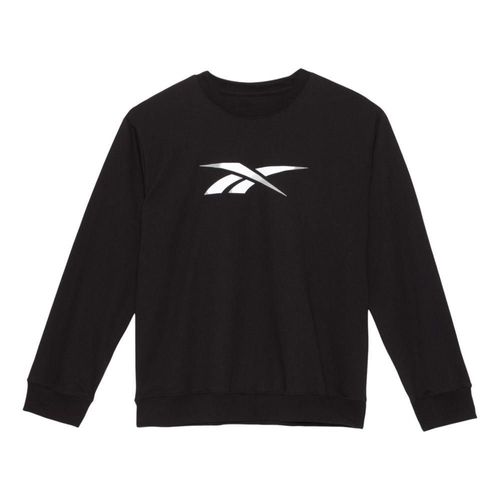 SUDADERA REEBOK HOMBRE SWEATER NEGRO CW0103