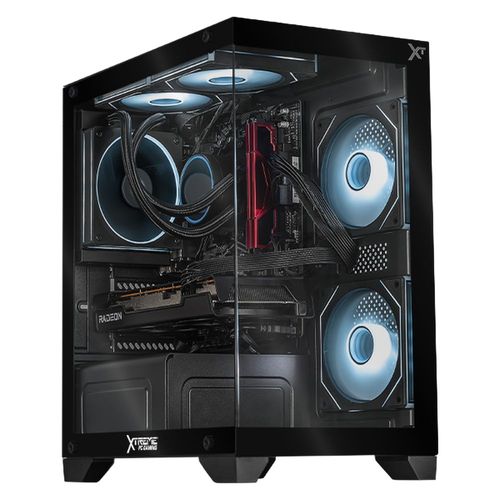 Xtreme pc gaming rx 7600 ryzen 7 16gb ssd 1tb wifi black