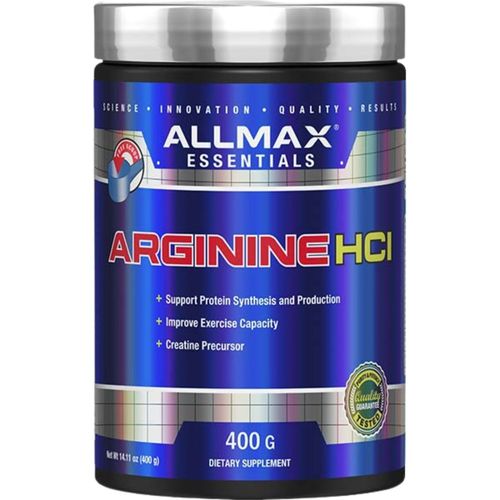 Allmax nutrition l-arginina hcl 400 gr.