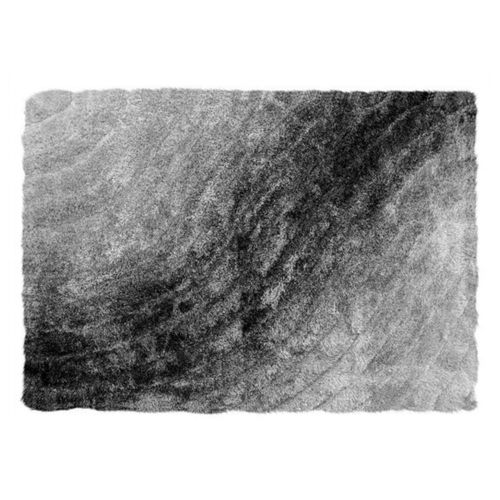 Alfombra Decorativa Sala De Estar Y Dormitorio 120 X 200 Cm, Color Gris Oscuro