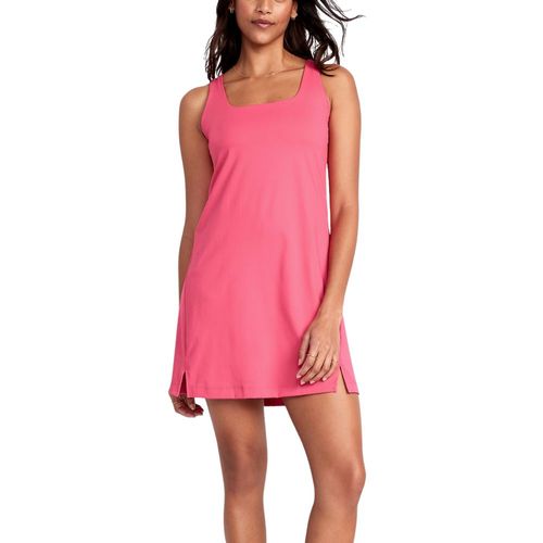 Vestido Old Navy PowerSoft Square Neck Athletic Rosa Mujer 8