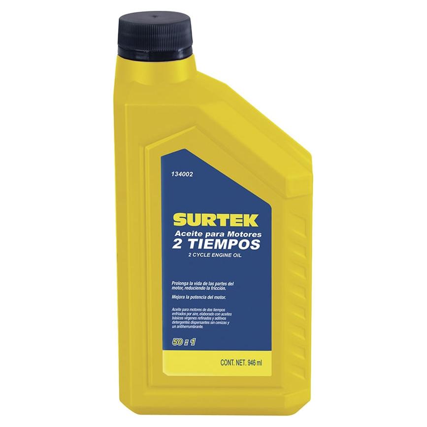 Aceite Equipos 2 Tiempos 946 Ml Disminuye Emisiones Surtek