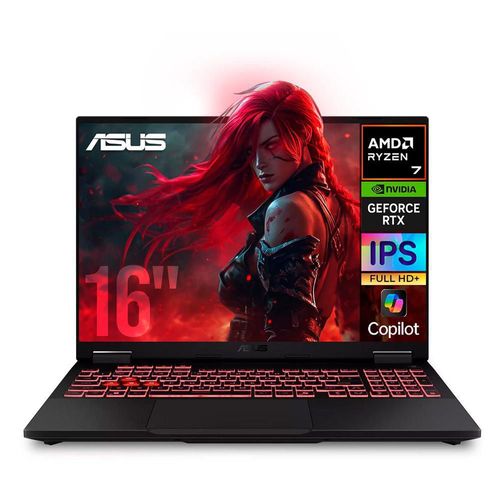Laptop ia gamer asus tuf rtx 5060 ryzen 7 260 32gb 1tb 16