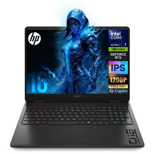 Laptop ai pc gamer hp omen rtx 5060 ultra 7 255h 16gb 1tb