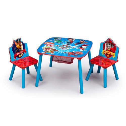 Juego de mesa y sillas infantiles Delta Children con almacenamiento (2