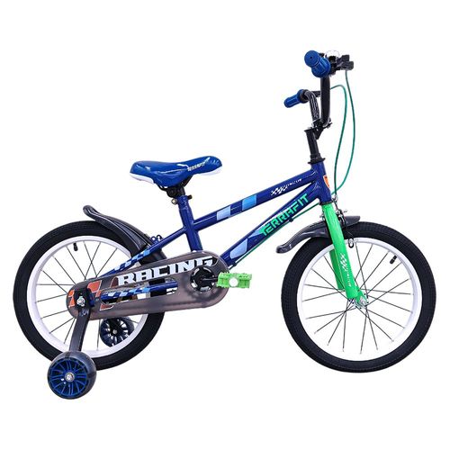 Bicicleta Infantil Para Niño TERRAFIT Racing R16 de 1V Azul