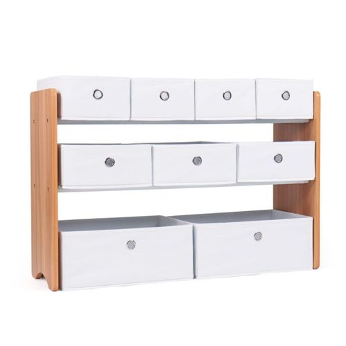 Organizador de juguetes Humble Crew con 9 cajas de almacenamiento de t