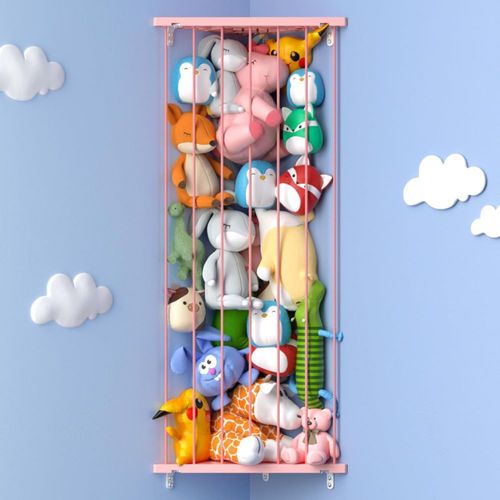 Organizador de peluches (patentado) - Soporte de esquina para peluches