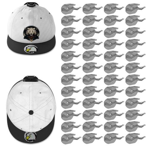 Niunuerga Paquete de 48 ganchos adhesivos para sombreros para pared, p