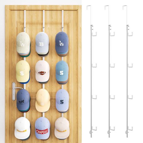 Organizador de sombreros para colgar en la puerta SWTYMIKI - Paquete d