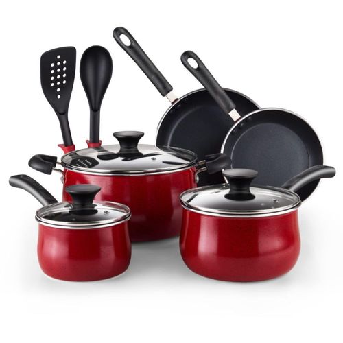 Juego de ollas y sartenes antiadherentes Cook N Home Professional, dis