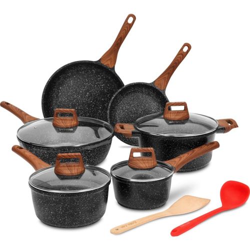 Juego de utensilios de cocina antiadherentes ESLITE LIFE, 12 piezas, o
