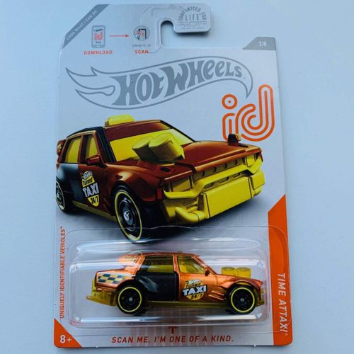 Coche de juguete Hot Wheels idCar Time Attaxi 1:64