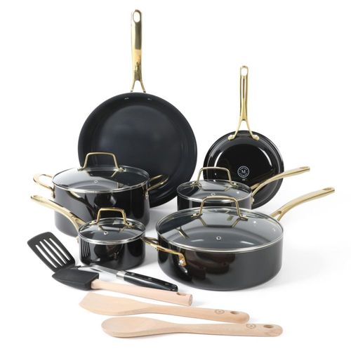 Juego combinado de utensilios de cocina Martha Stewart Lockton de 14 p