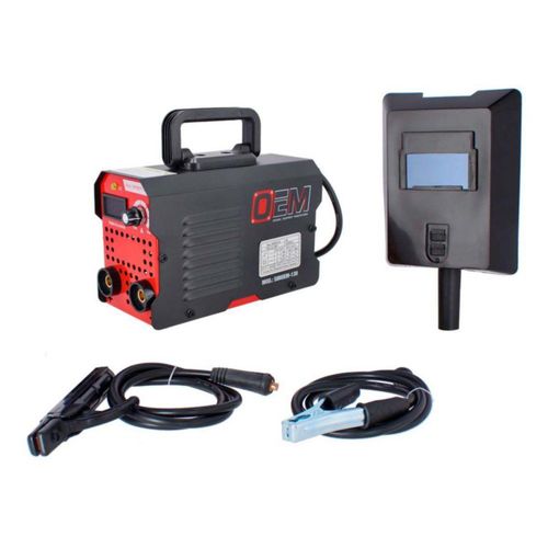 Mini soldadora inversor portátil 130 A SIMOEM-130 OEM