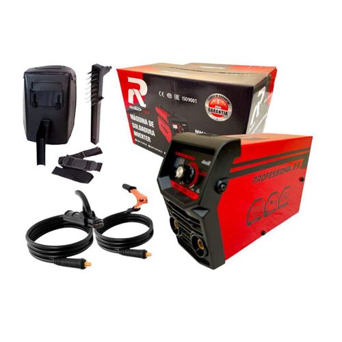 Soldadora Inversora MMA130S Roja Redbo