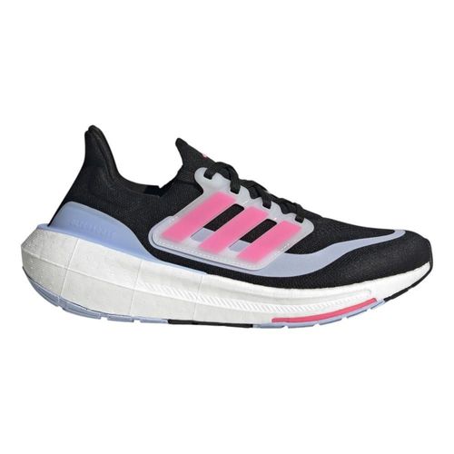 Tenis adidas mujer dama ultraboost light 23 negro rosa running