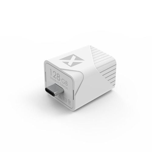 Unidad de Respaldo Automático PIODATA USB-C 128GB Blanco