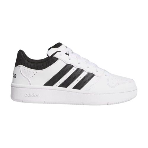 Tenis adidas mujer hoops classic j blanco ki1073