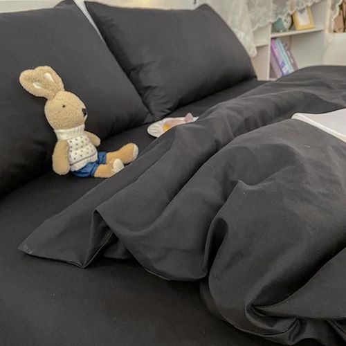 Clase A, nivel materno-infantil, ins, estilo fresco, juego de cuatro piezas de algodón, suave al tacto, juego de tres piezas para dormitorio.HOGAWAY