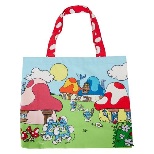 Bolso Tote Loungefly Lafig Smurfs de Lona 61 × 38 × 15 cm