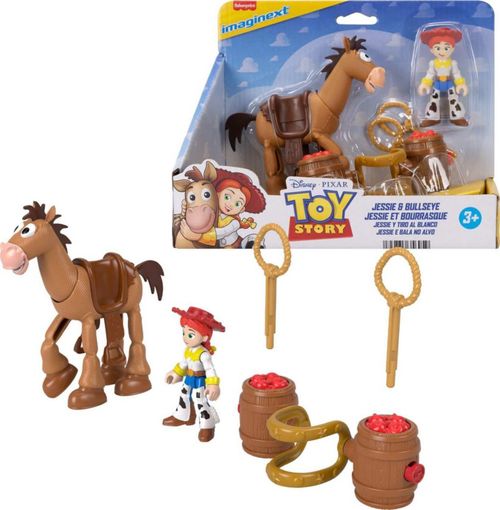 Conjunto de juego Fisher-Price Toy Story Jessie y Bullseye