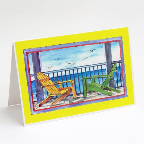 Tarjetas de Felicitación Caroline's Treasures - Pack de 8 (5x7")