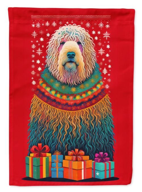 Bandera de jardín Caroline's Treasures multicolor con Komondor