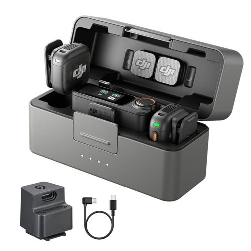 MICRÓFONO DJI Mic 3 (2TX+1RX) Sony MI Zapata Caliente