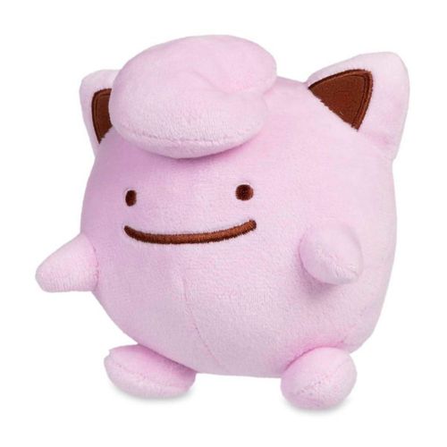 Peluche Pokémon Ditto como Jigglypuff de 13 cm