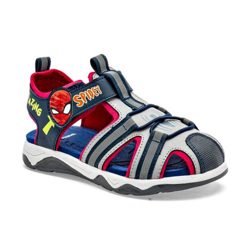 Tropicana sandalia para niño gris azul rojo cod 132401-D